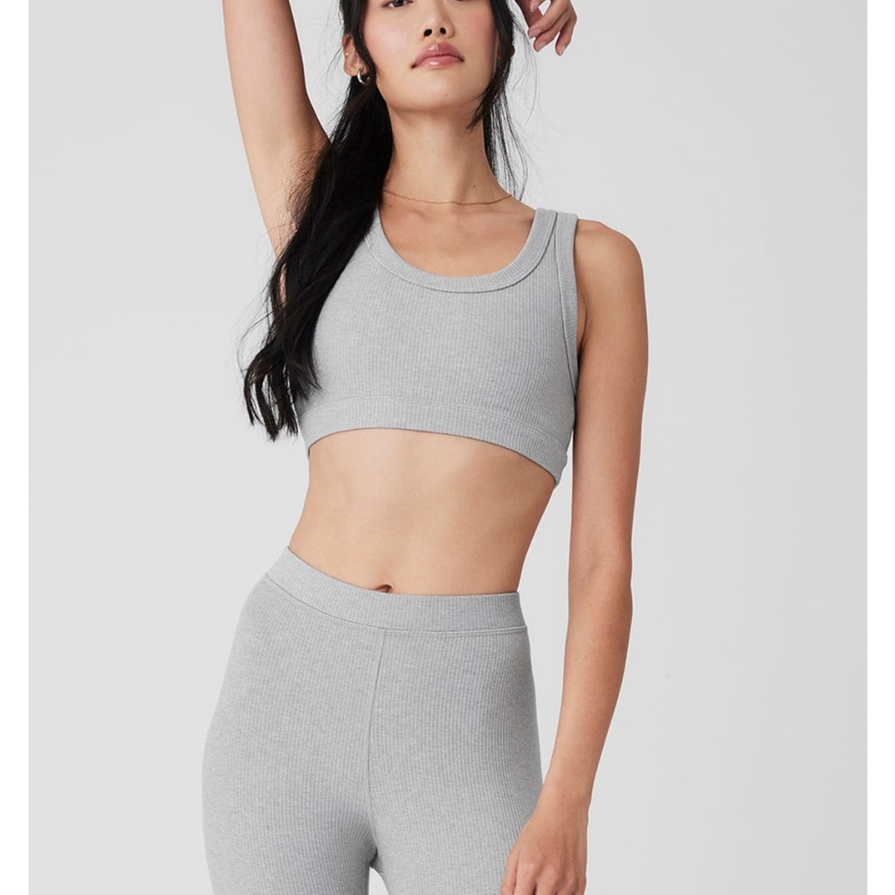 Alo wellness bra in Atlantic heather - NEW WITH TAGS
